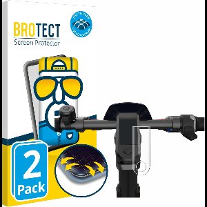 BROTECT - Screenprotector voor NIU KQi3 Pro - Folie Beschermfolie transparant volledig dekking - 2 Stuks