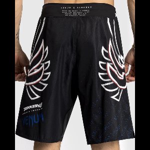 Venum x Tekken 8 Jin Kazama Fight Shorts Blauw Zwart Wit - S - Jeans Maat 30