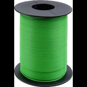 Donau Elektronik 105-4-100 Schakeldraad 1 x 0.20 mm² Groen 100 m