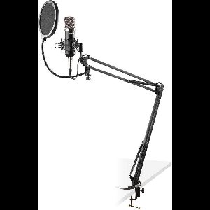 Studio microfoon - Vonyx CMS400 - Met verstelbare arm, shockmount en popfilter