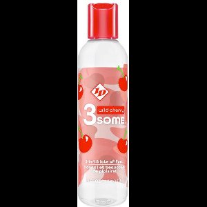 ID - 3some Wild Cherry - Glijmiddel met Smaakje - 120 ml