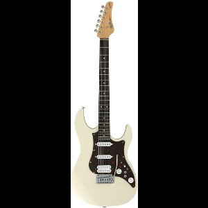 FGN Expert Odyssey Antique White elektrische gitaar
