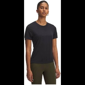Under Armour Damen Sportshirt Launch Jacquard T-Shirt 6005096 Black 004-XS