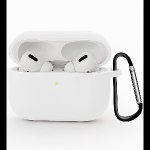 Hoesje Geschikt voor Airpods Pro 3 Hoesje Siliconen Case - Hoes Geschikt voor Apple Airpods Pro 3 Case Hoesje - Wit