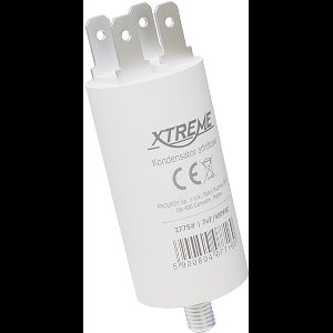 XTREME Motorcondensator 7µF 450V AC - Met Faston Aansluitingen - Start/Bedrijf