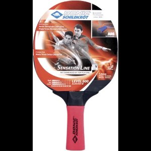 Donic Schildkröt Tafeltennisbat Sensation 600 Zwart/rood