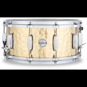 Gretsch zilver Series Brass Snare, 14"x6,5", S1-6514-BRH - Snare drum