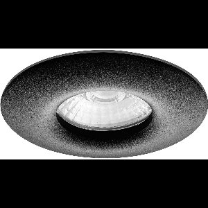 LED IP65 Badkamerspot Lydia -Rond Zwart -Koel Wit -Dimbaar -3.5W -Philips LED