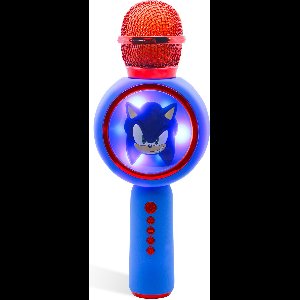 Sonic - PopSing karaoke microfoon - draadloos - LED verlichting - speaker - stemvervorming