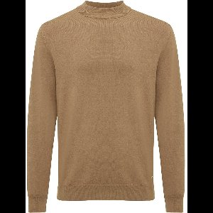 SAINT Stretch turtleneck Light brown (TRKWIE046 - 401)