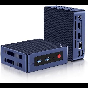Beelink Mini S12 Pro Mini-PC,Intel 12e Generatie N100 (4C/4T,tot 3.4GHz),8GB DDR4,256GB SSD,Bureaubladcomputer met Ondersteuning voor Dubbele HDMI 4K@60Hz,WiFi 6,BT5.2,NAS,Lage Vermogensverbruik