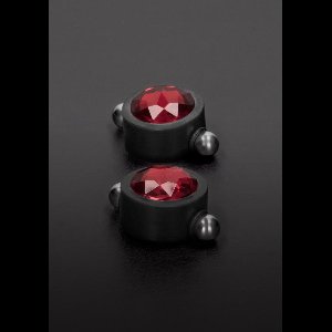 Triune - Nipple Pincher with Swarovski - Red