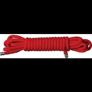 Ouch! – Japanse Bondage Touw voor de Wildste Fantasieën 5 Meter - Rood