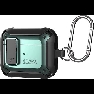 AdroitGoods Armor Case Geschikt Voor Apple AirPods Gen 3 - Cover - Hoesje - Generatie 3 - Bescherming