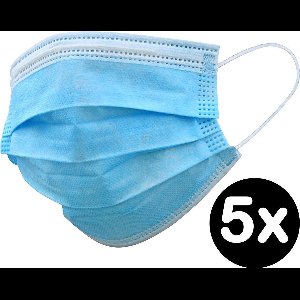 Mondkapje Wegwerp Mondkapjes Mondmasker Niet Medisch - 5 Stuks