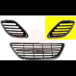 VanWezel 4731511 - Grille calandre gauche pour Saab 9-3 de 10/2002 au 10/2007