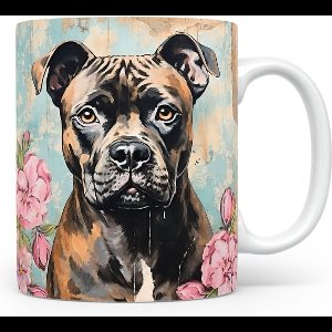 Mok met Pit Bull Beker voor koffie of tas voor thee, cadeau voor dierenliefhebbers, moeder, vader, collega, vriend, vriendin, kantoor