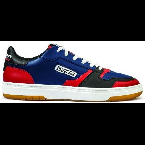 Sparco S-URBAN FORD PERFORMANCE – Retro Sneakers met Exclusieve Ford Performance Livery - Marineblauw - Maat - 37