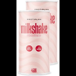 Protiplan - Proteïne Milkshake Aardbei - 2 stuks - 2 x 450 g - Eiwitdieet - Proteïneshake