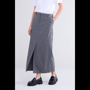 6s1296-12072 Skirt viscose blend stretch