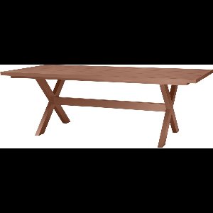 WOOOD Delta Picknicktafel Tuin - Aluminium - Terra - 75x220x105