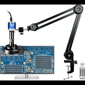 Microscoop - Soldeermicroscoop - Bresser Microscoop - Microscoop Digitaal - Vergroting - Digitale Microscoop - 13MP - Met USB-C HDMI Poort Voor PCB Soldeer Reparatie