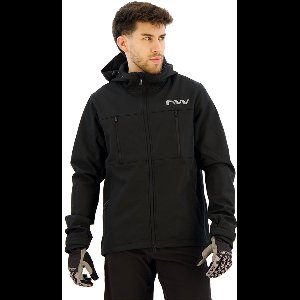 Northwave Easy Out Softshell Jas Zwart S Man