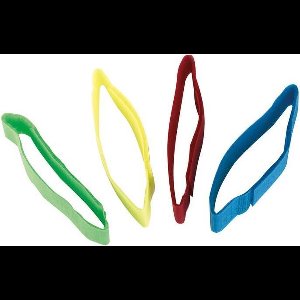 Kerbl Enkelklitteband Rood 10 St.