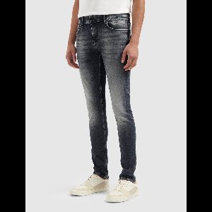 Pure Path The Jone Skinny Fit Jeans Denim Mid Grey (W1598 - 86)