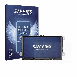 Savvies - Screenprotector voor Zenec Z-E2065 - Folie Beschermfolie transparant 18 Stuks