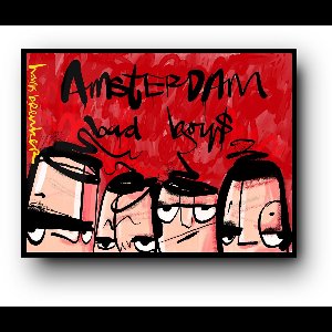 Amsterdam bad boys - Meerdere kleuren - Plexiglas 120 x 180
