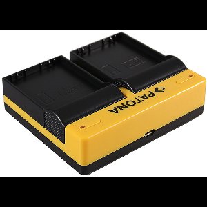 Patona Dual USB lader voor Olympus BLH-1