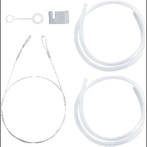 Extra lange rietjes, lange siliconen rietjes, herbruikbare siliconen rietjes met rietjesdeksel, uitschuifbare rietjesreiniger, compatibel met Stanley 40, 30 oz Tumblers.