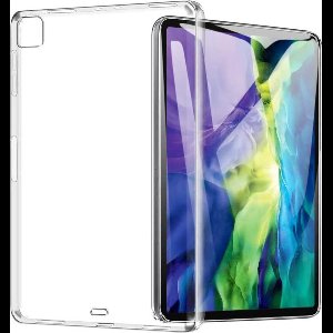 Geschikt voor iPad Pro 12.9 (2020 / 2021) back cover TPU hoes transparant
