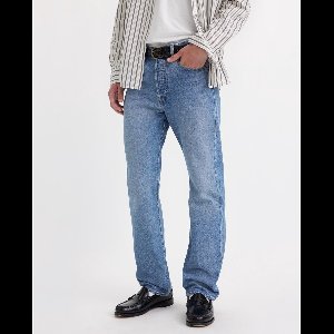 Levi’s 501 Broek Regular Fit Mid Blauw - Maat W 34 - L 30 - Heren - Jeans