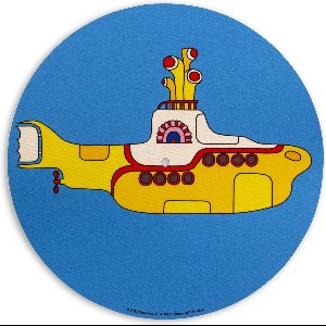The Beatles Yellow Submarine Slipmat Voor Vinyl