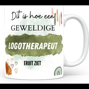 Mok bedrukken met beroep Logotherapeut