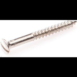 Houtschroef mess vernikkeld lk 3.5x16mm DIN95