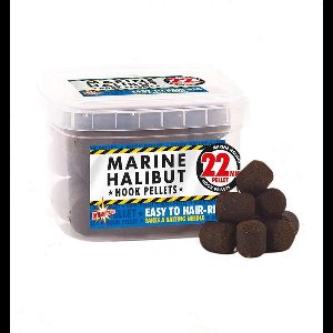 Dynamite Baits Marine Halibut Hook Pellets | 22mm Zwart 22mm