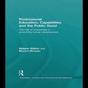 Professional Education, Capabilities and Contributions to the Public Good