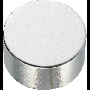 TRU COMPONENTS 505797 Permanente magneet Rond (Ø x h) 20 mm x 5 mm N35 1.18 - 1.24 T Grenstemperatuur (max.): 80 °C