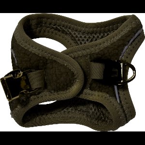 AB Plush-Tuigje-Teddy Olijfgroen-XS