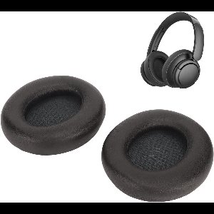JHubers Goods - Oorkussens voor Over-Ear Headset, Zwart,Protein Leather, Oorkussens Headset Oorkussen Reparatie Onderdelen