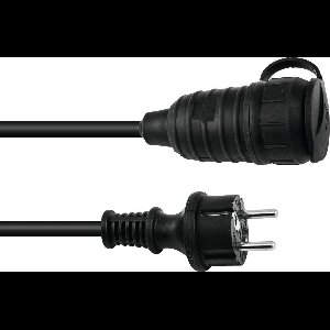 Eurolite verlengsnoer buiten - 3m - verlengkabel buiten - waterdicht