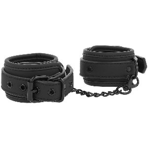 FETISH SUBMISSIVE BONDAGE | Fetish Submissive Ankle Cuffs Vegan Leather