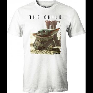 The Mandalorian - Logo The Child White T-Shirt S