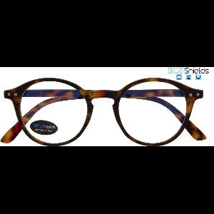 BlueShields YFD214 +1.00 Ilja Beeldschermbril - Leesbril - Blauw licht filter lens - Tortoise