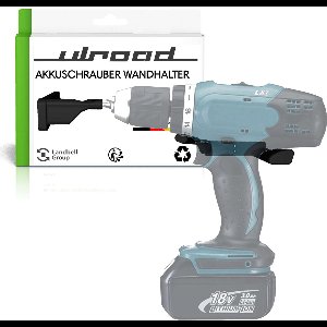ULROAD Wandhouder Accuschroevendraaier - universeel - geschikt voor Bosch, Makita, Dewalt, Ryobi - Ophangbeugel voor uw Werkplaats - Muurbevestiging