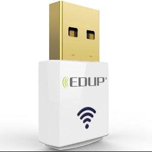 EDUP EP-AC1619 Dual-Band USB WiFi Adapter - 600 Mbps - RTL8811AU Chipset - Ondersteuning voor 2.4G/5G - USB 2.0