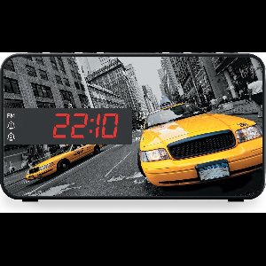 Bigben RR15 - Wekkerradio - LED display - New York Taxi